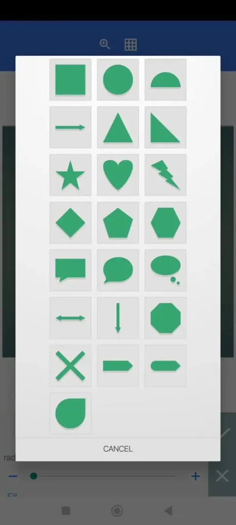 Pixellab shapes and elements