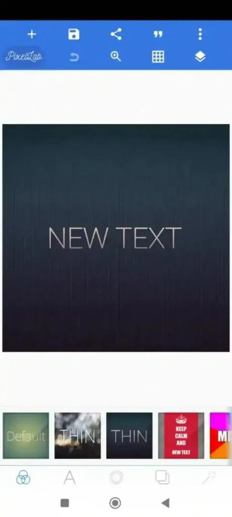 template in Pixellab